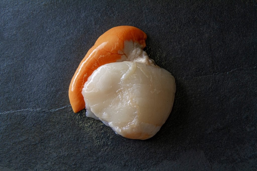 Scallops roe on 200g W Stevenson & Sons Ltd