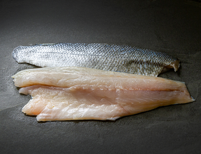 Farmed Sea Bass Skin On Fillets X 2 180g W Stevenson And Sons Ltd