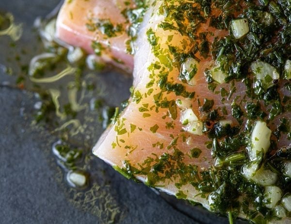 Swordfish steaks with garlic marinade x 2, 400g - Image 3