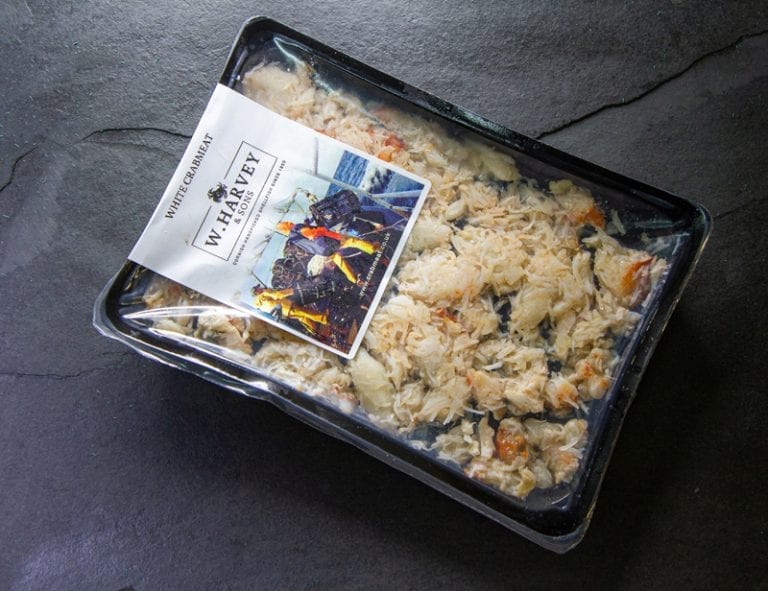 Cornish White Crab meat 125g W Stevenson & Sons Ltd